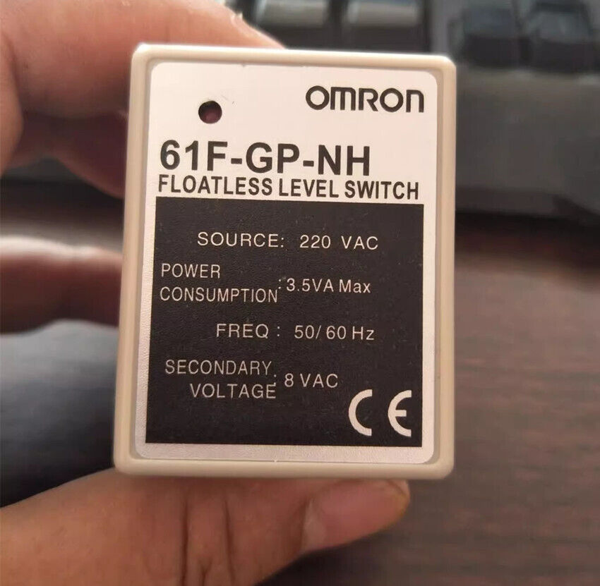 new 1pcs Omron Liquid Level Relay 61F-GP-NH AC220V Floatless Level Switch with Base