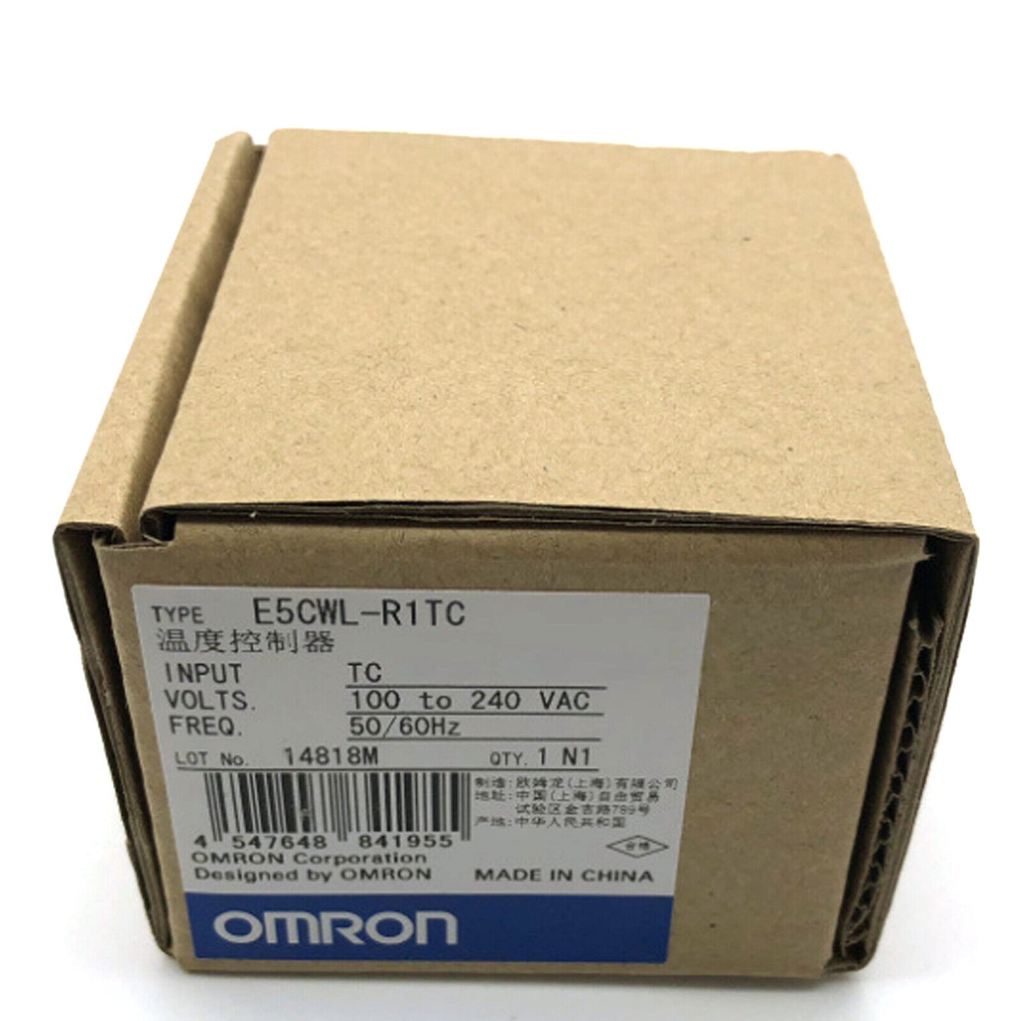 Omron Temperature Controller E5CWL-R1TC 100-240VAC AC/DC Controller Precision Temperature Regulator for Industrial Use - OMRON