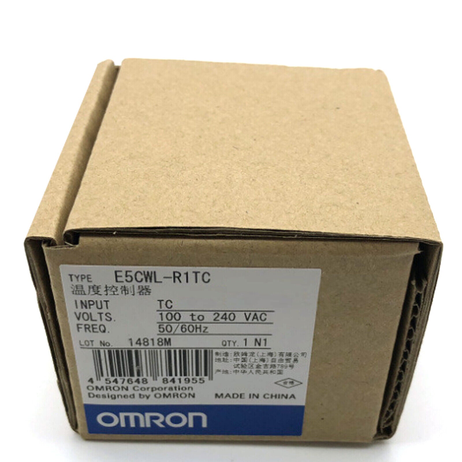 Omron Temperature Controller E5CWL-R1TC 100-240VAC AC/DC Controller Precision Temperature Regulator for Industrial Use - OMRON