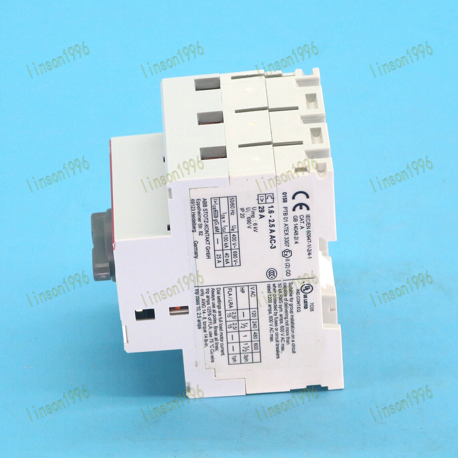 MS325-2.5 ABB – 1.6-2.5A Smart Dimmer Switch - ABB