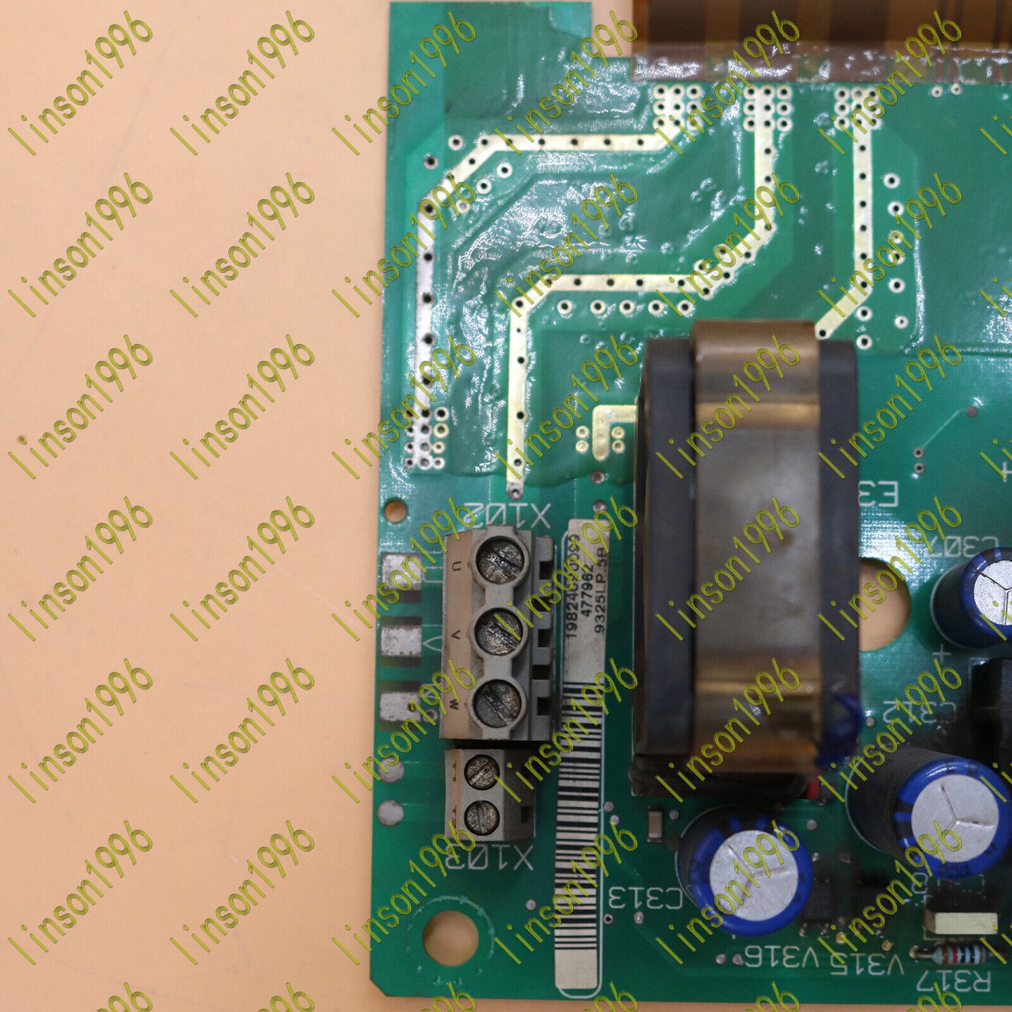 used Lenze 9325LP inverter driver board one year - LENZE