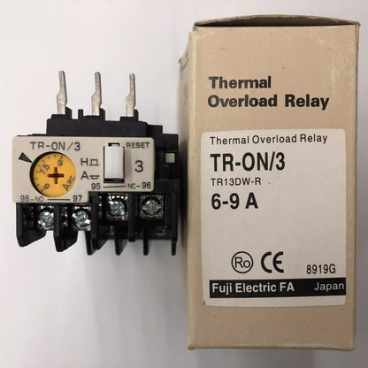 new 1PCS for Fuji TR-ON/3 6-9A Thermal Overload Relay