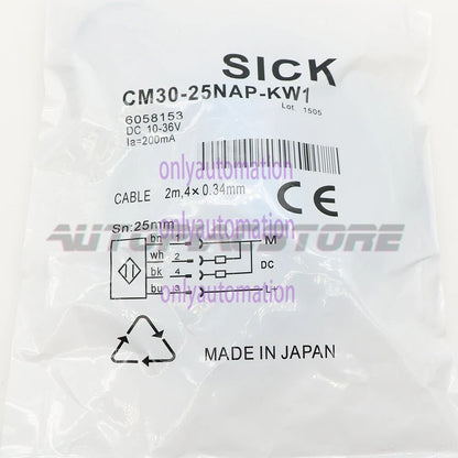 1PC SICK CM30-25NAP-KW1 Proximity switch CM30-25NAP-KW1