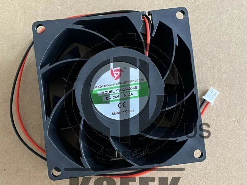1PC Ying Tian YTD248038S Cooling Fan 24V 0.32A 80*80*38MM