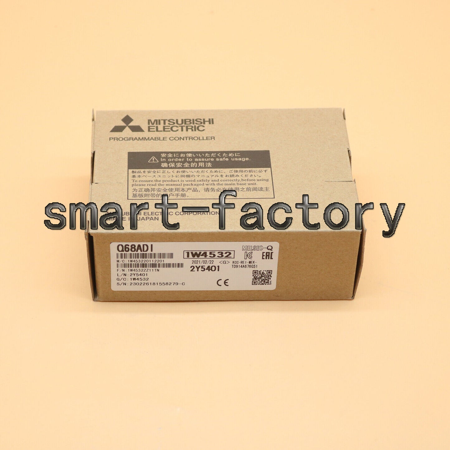1PC Mitsubishi programmable controller module Q68ADI FAST SHIP - MITSUBISHI