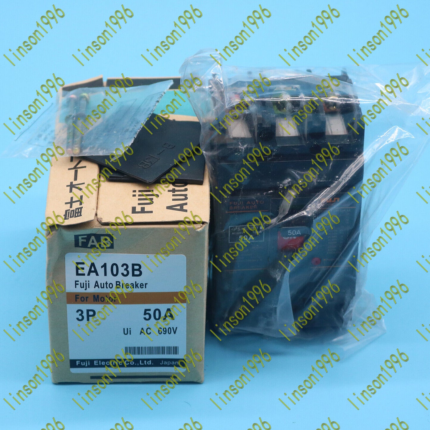 New FUJI EA103B 3P 50A Circuit Breaker Fast Delivery - FUJI