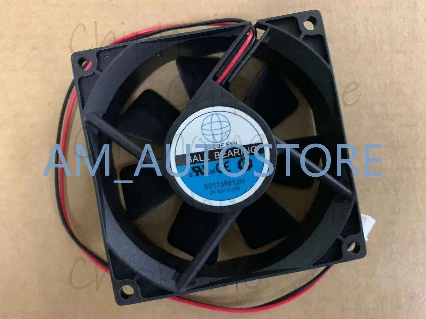 Globe Fan Sleeve Bearing S01138812H DC12V 0.23A RV CONVERTER FAN / #