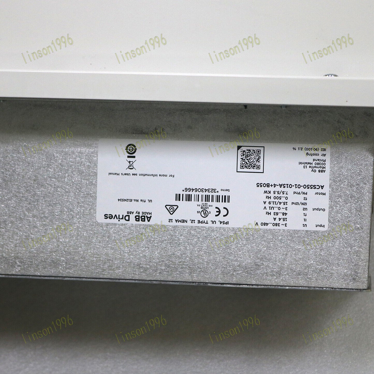 ABB 1PC Inverter ACS550-01-015A-4+B055 3P 480V 7.5KW - ABB