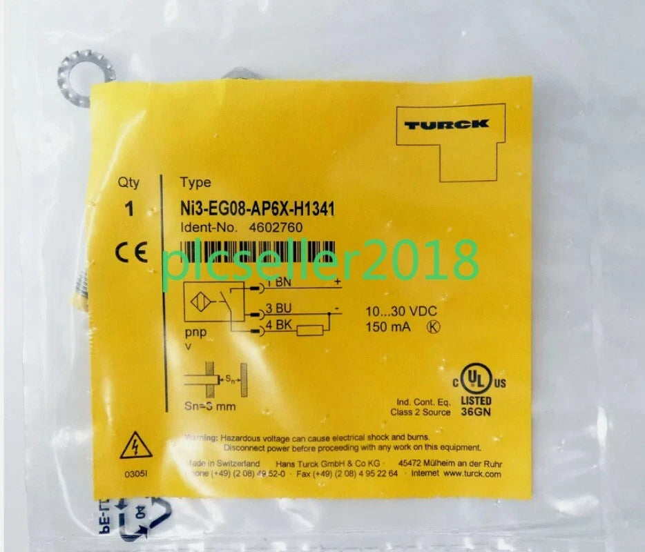 1PCS TURCK NI3-EG08-AP6X-H1341 Sensor&Proximity Switch #C