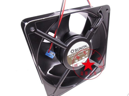SUNON KDE2412AMBX-6A DC24V 7.2W 12CM 2-Pin Inverter Cooling Fan