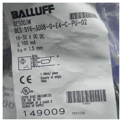 1PC Balluff Proximity Switch BES 516-3008 - BALLUFF
