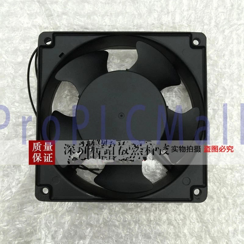 For SUNON Fan DP201A P/N 2123HSL AC 220/240V 12038 12CM 2 WIRE aluminum frame #F