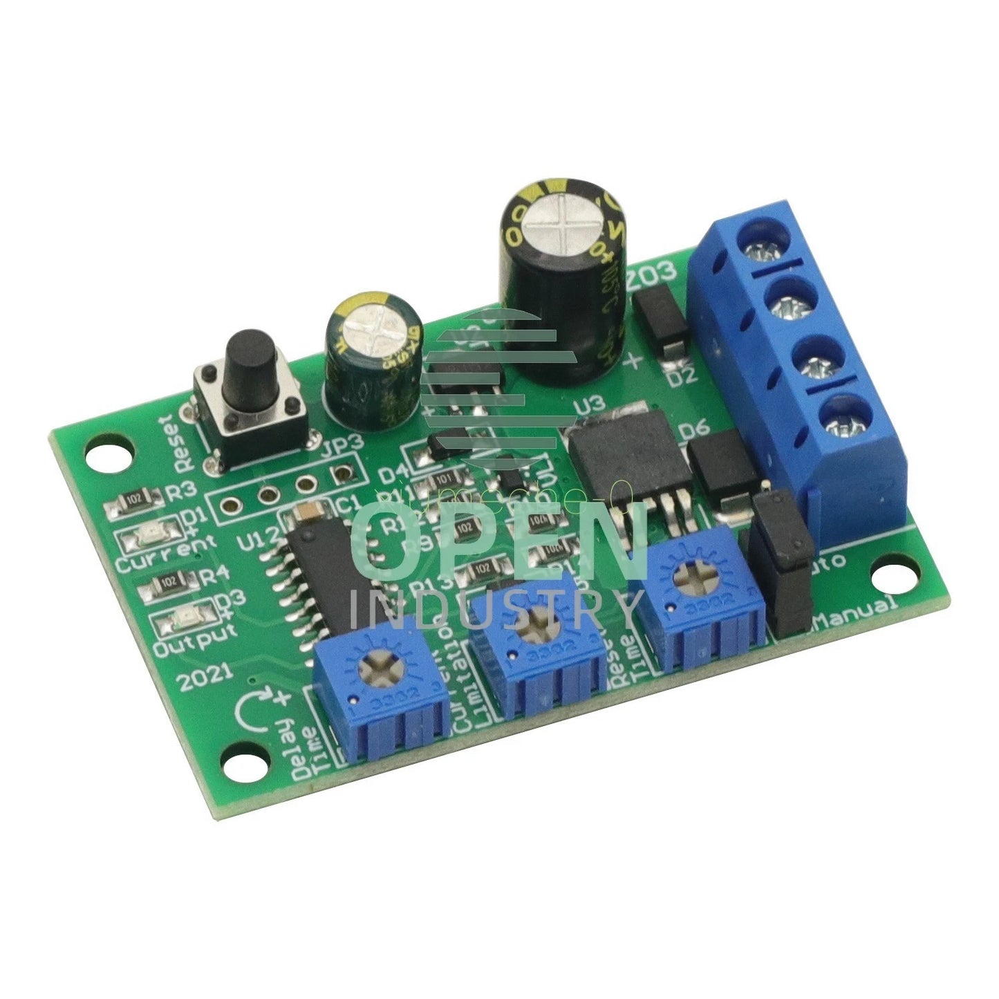 10A 6V 12V 24V PWM DC Motor Over Current Load Protection Switch Module Governor