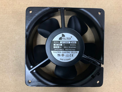 new 1pcs FULLTECH UF-12A23BTH AC230V 12038 12CM Cabinet Double Ball Cooling Fan