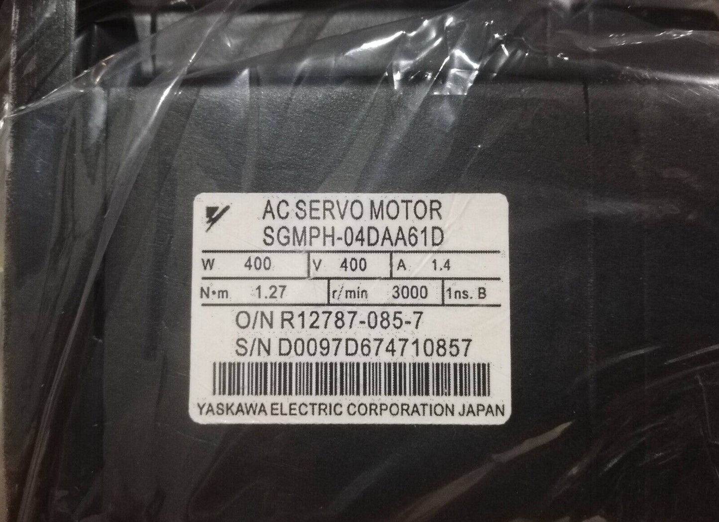 new Yaskawa SGMPH-04DAA61D AC Servo Motor - YASKAWA