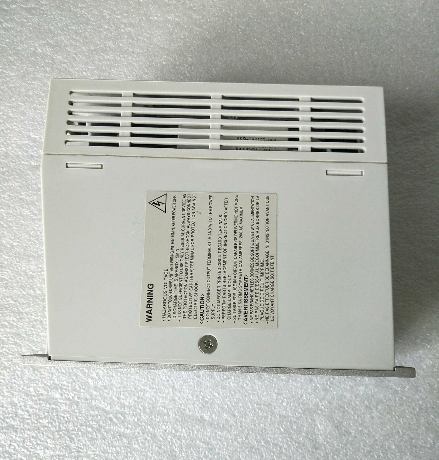 Used Mitsubishi servo drive MR-J2-60B – Tested Good Condition - MITSUBISHI
