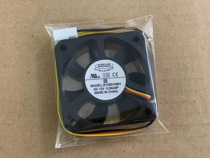 new EVERFLOW R125010BH DC 12V 0.25A 3-wire 50x50mm Server Cooling Fan