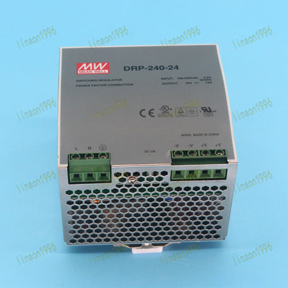MEAN WELL DRP-240-24 24V 10A Power Supply SIP - MEAN WELL