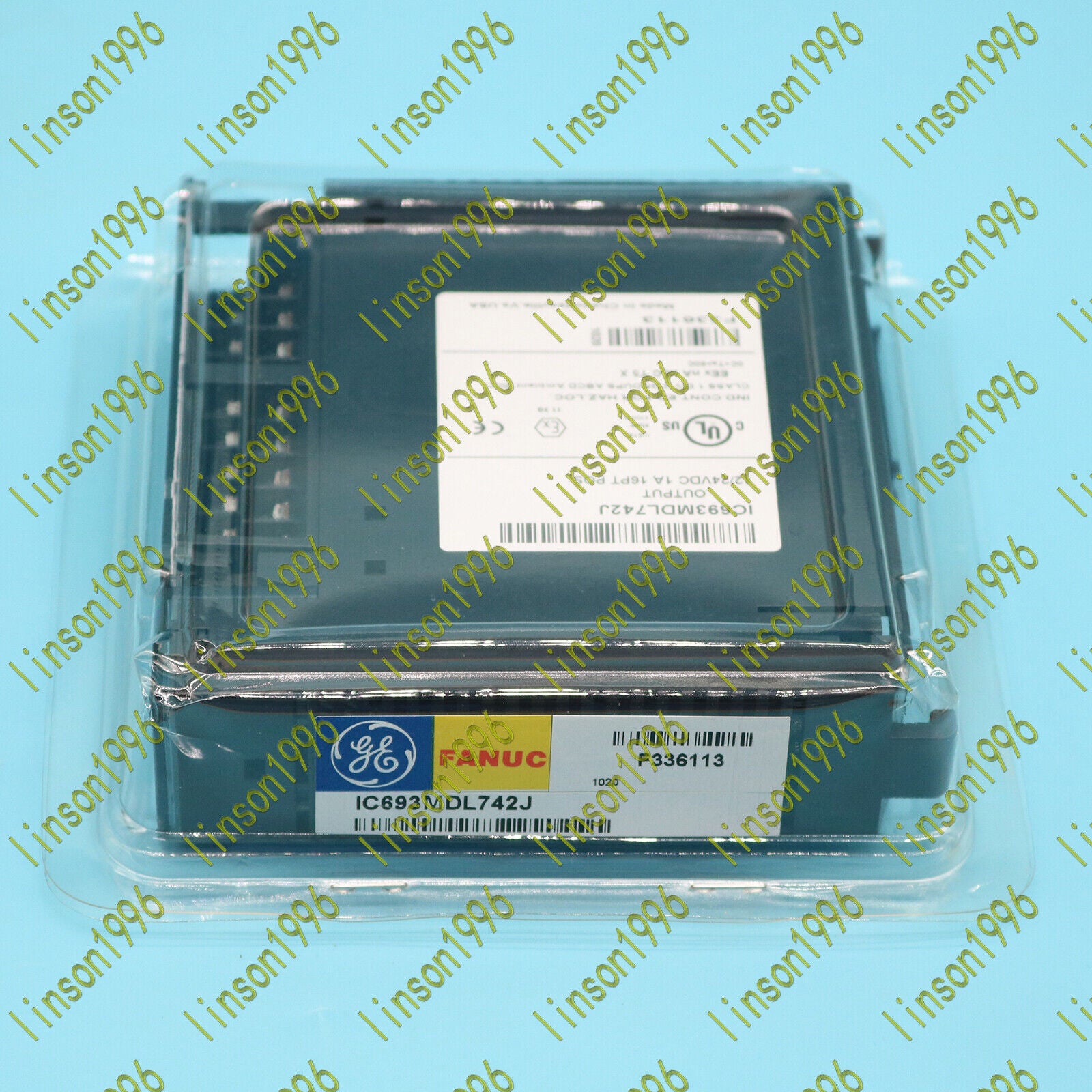 New One Fanuc IC693MDL742J 12/24VDC 1A 16PT POS - FANUC