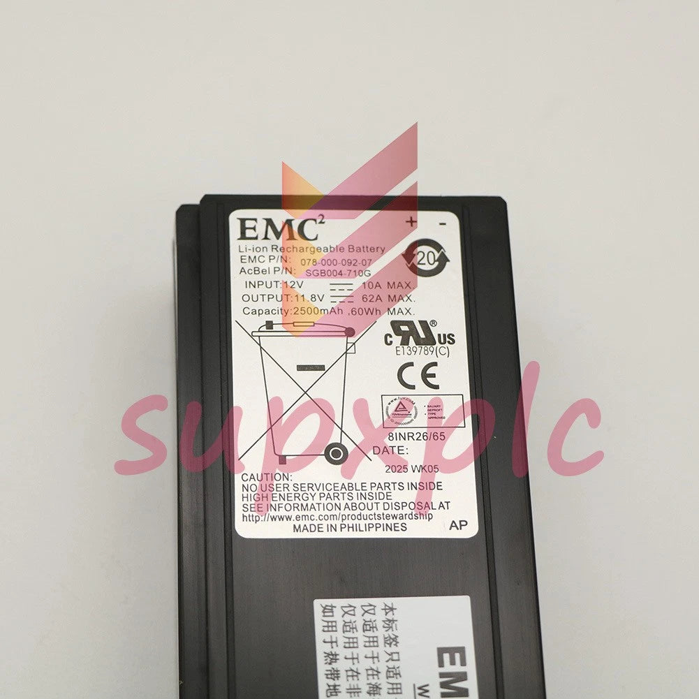 1PC EMC 078-000-092-07 Li-Ion BBU Backup Unit