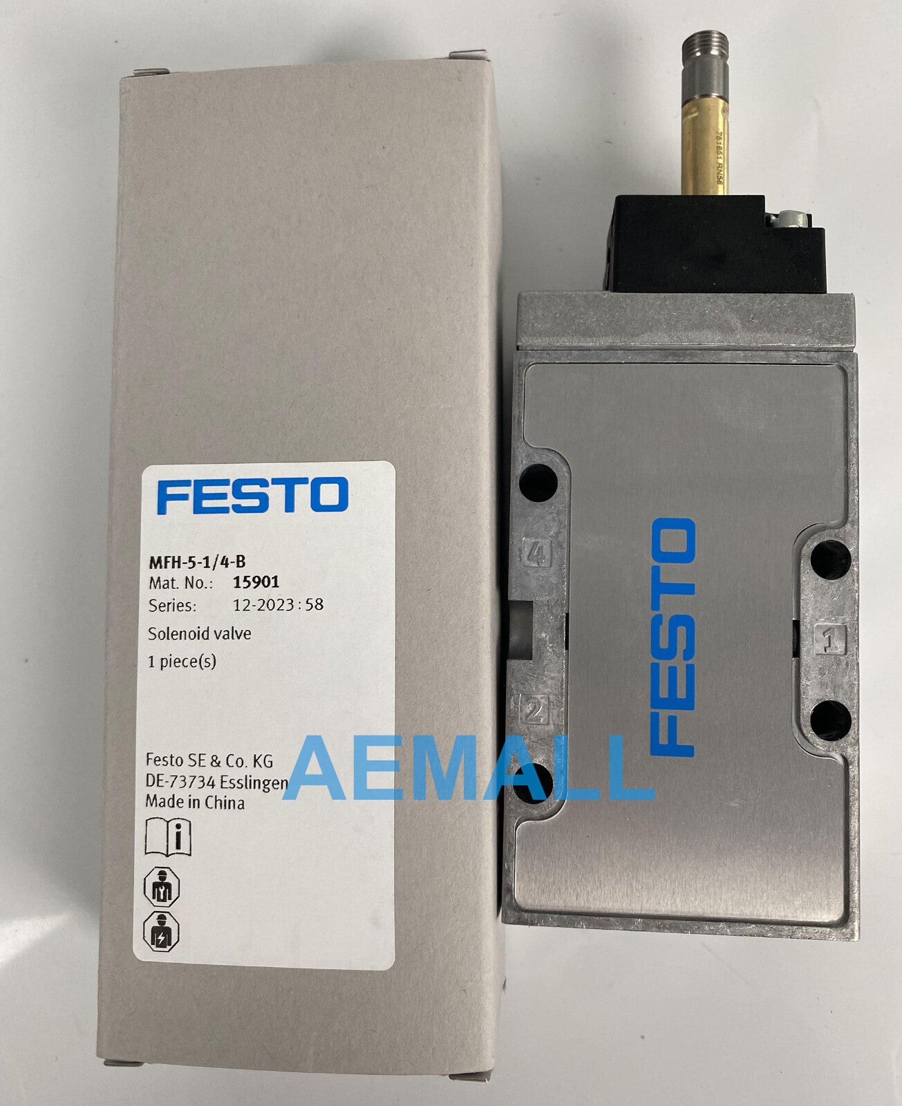 1pcs Festo MFH-5-1/4-B 15901 Air Solenoid Valve