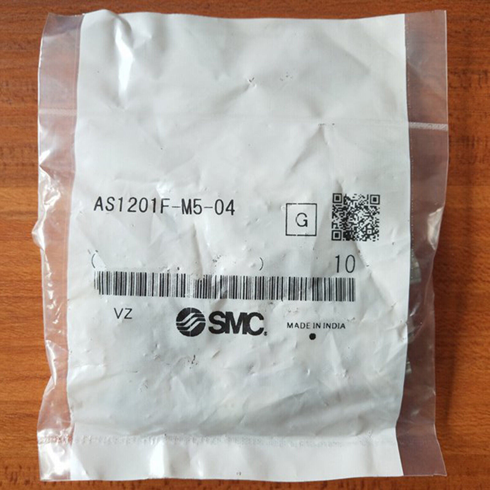 1bag/10pc SMC AS1201F-M5-04 Speed control throttle valve spot stock - SMC