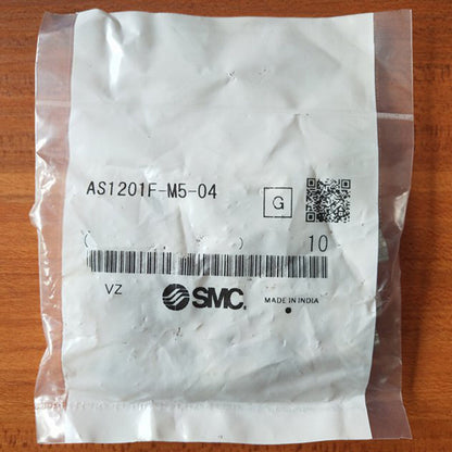 1bag/10pc SMC AS1201F-M5-04 Speed control throttle valve spot stock - SMC