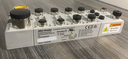 NEW Factory Sealed Allen Bradley 1732E-16CFGM12QCR ArmorBlock Pt Configurable - ALLEN BRADLEY