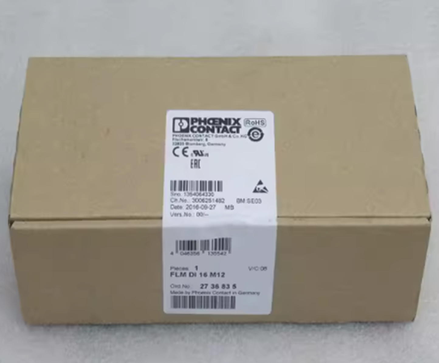 PHOENIX CONTACT Module FLM DI 16 M12 - PHOENIX
