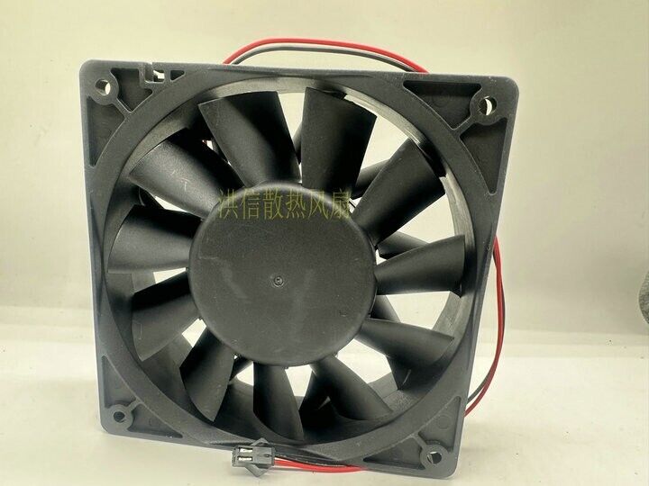 new 1 PCS  Delta Fan PFB1224EHE  DC 24V 1.08A 12CM 12038 2 Pin Cooling Fan