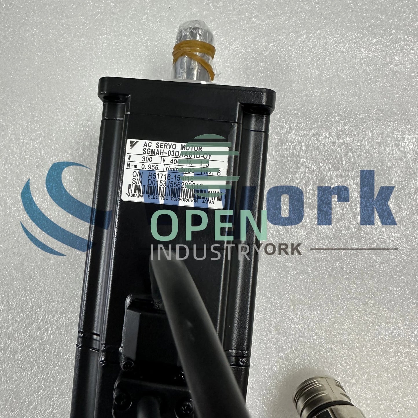 1PCS Yaskawa SGMAH-03DAA61D-OY AC SERVO MOTOR 1.3AMP 400VAC 300W