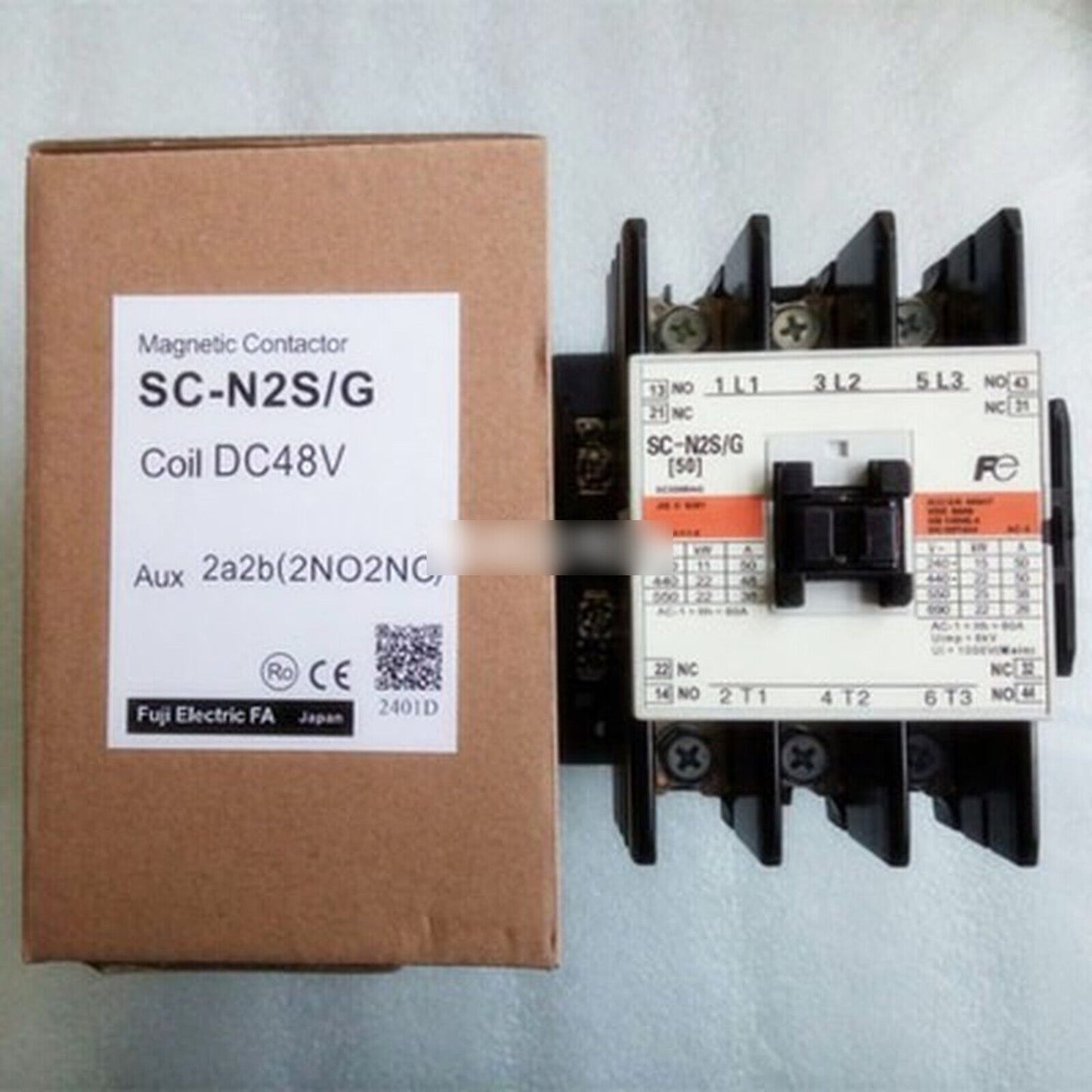 new 1PC FUJI SC-N2S/G Contactor DC 48V In - FUJI