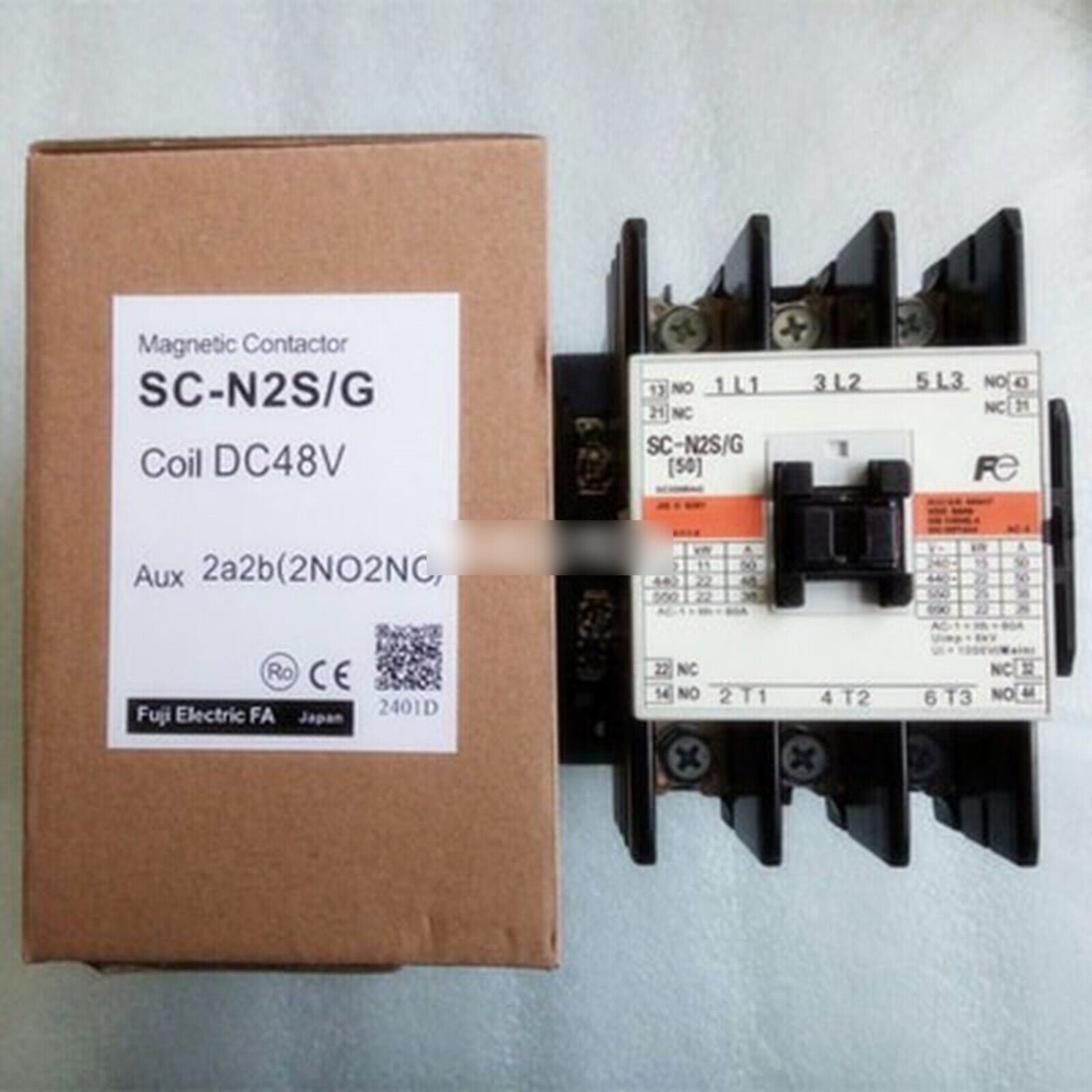 new 1PC FUJI SC-N2S/G Contactor DC 48V In - FUJI