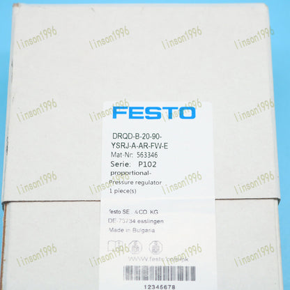 new FESTO DRQD-B-20-90-YSRJ-A-AR-FW-E Swing Cylinder - FESTO
