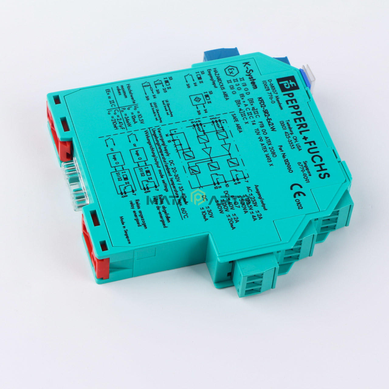 Product Title: Pepperl + Fuchs Switch Amplifier - KFD2-SR2-EX2 - PEPPERL + FUCHS