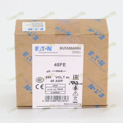 10-Piece Bussmann Eaton Fuse Set, 45Amp, 690V, Fast shipping - BUSSMANN EATON