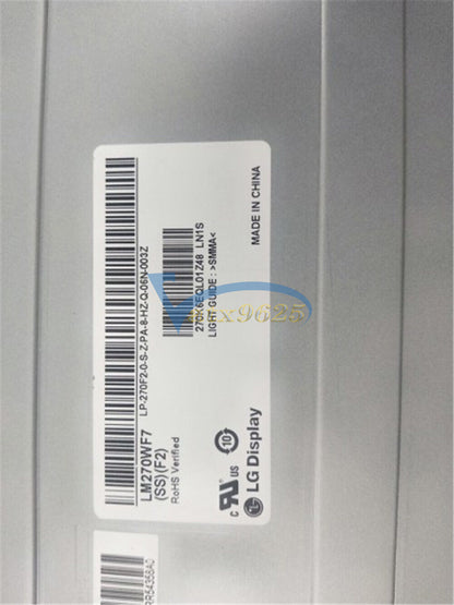 new ONE LM270WF7-SSF2 LM270WF7 (SS)(F2) 27" LG 1920(RGB)×1080 LCD Screen Display - LG