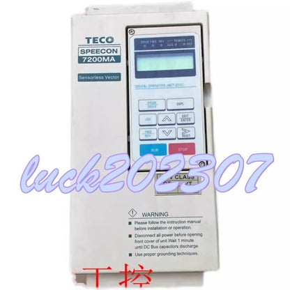 used 1PC TECO Inverter 7200MA series JNTMBGBB7R50AZS02 5.5KW - TECO