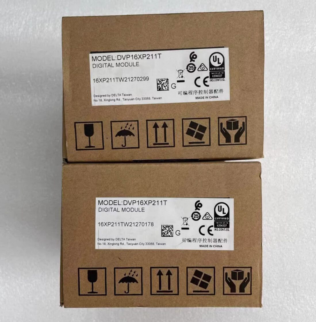 1PC Delta DVP16XP211T 16XP2 Digital Module In Box