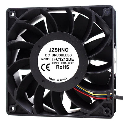 JZSHNO TFC1212DE 12038 DC12V 3.9A 12CM Cooling Fan