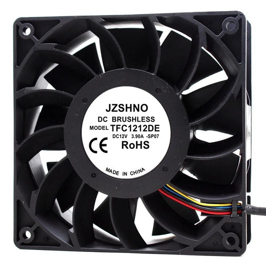 JZSHNO TFC1212DE 12038 DC12V 3.9A 12CM Cooling Fan