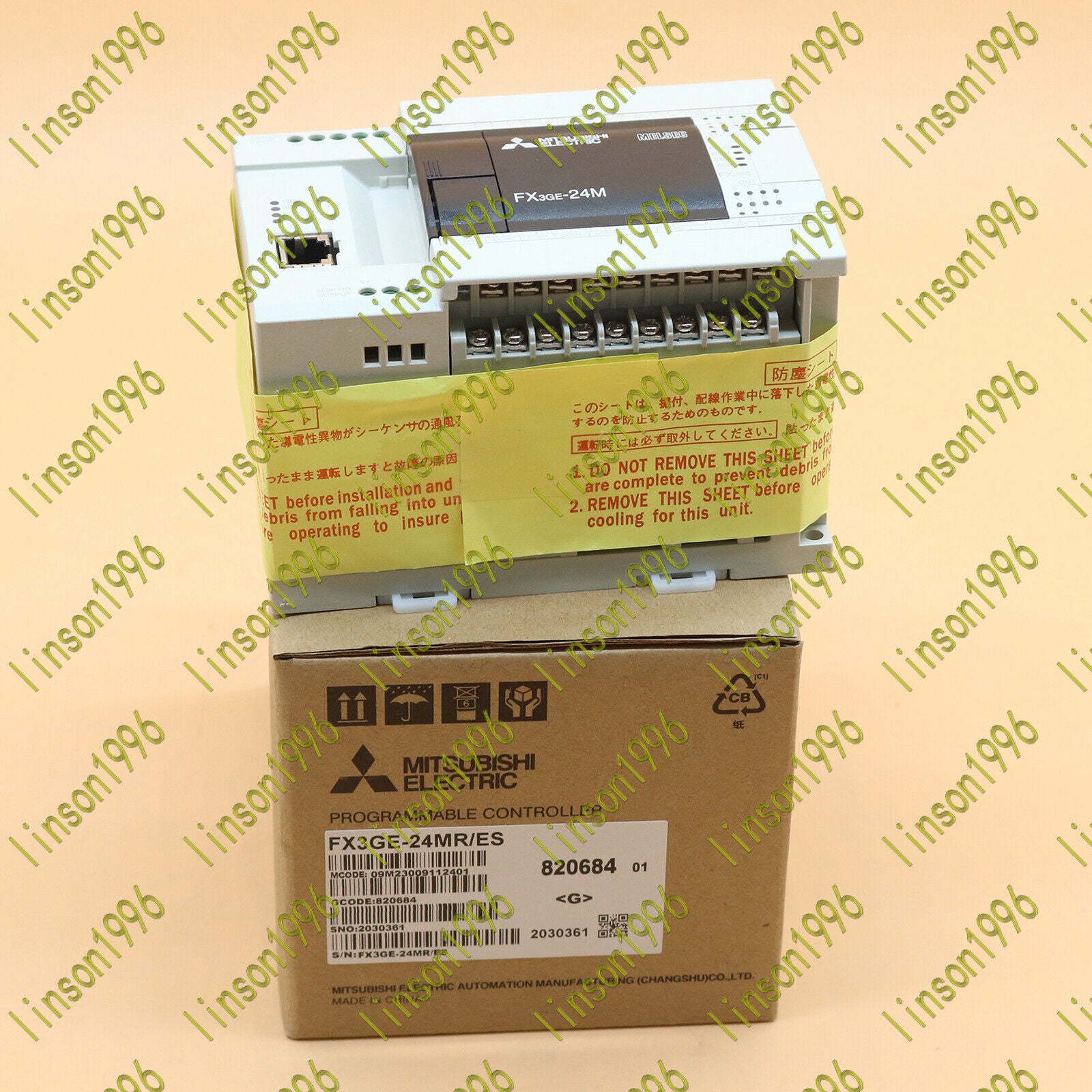 1PCS Mitsubishi FX3GE-24MR/ES Fast Delivery - MITSUBISHI