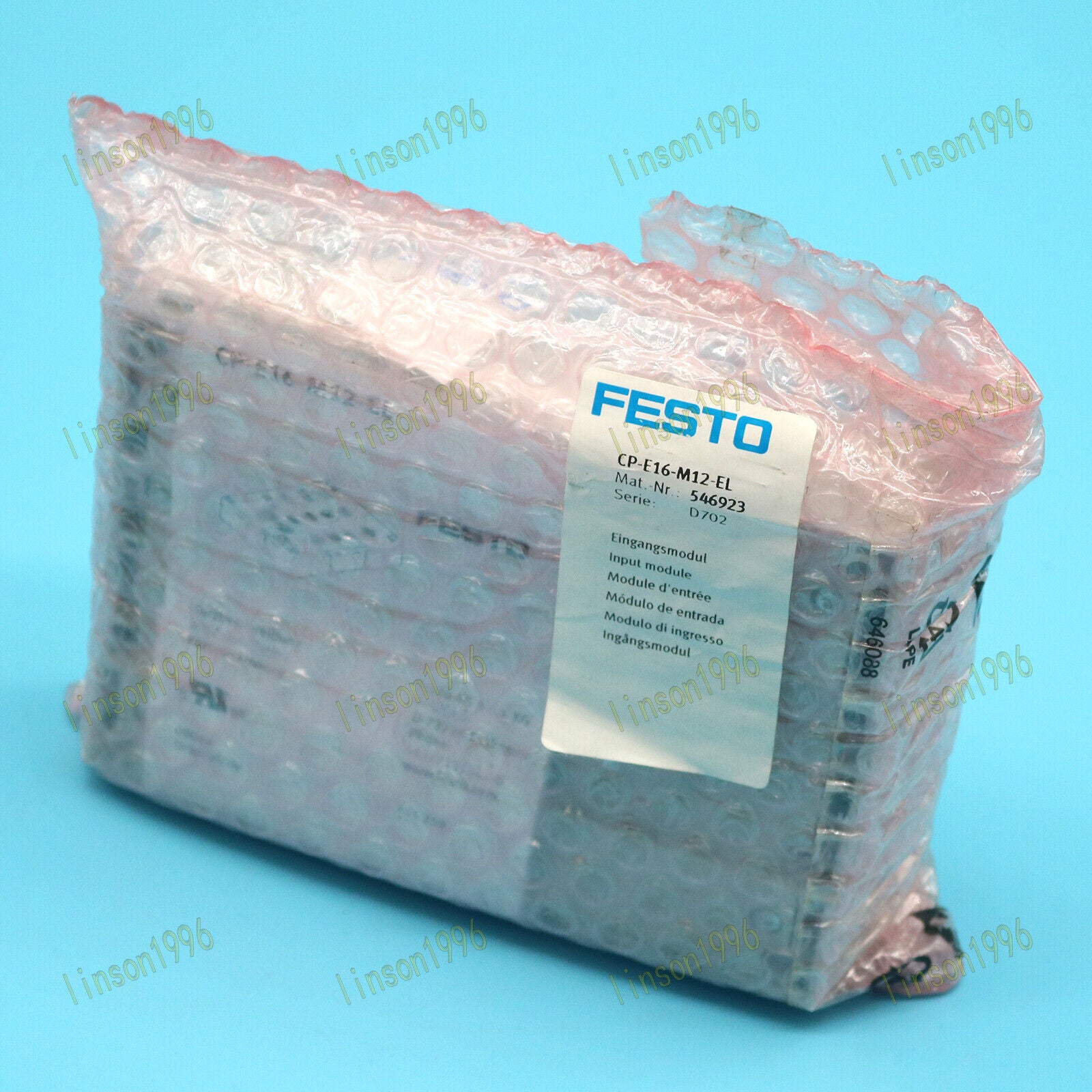 FESTO CP-E16-M12-EL 546923 INPUT Module - FESTO