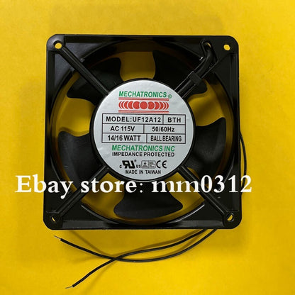 MECHATRONICS UF12A12 BTH AC115V 14/16W Aluminum Frame Cooling Fan