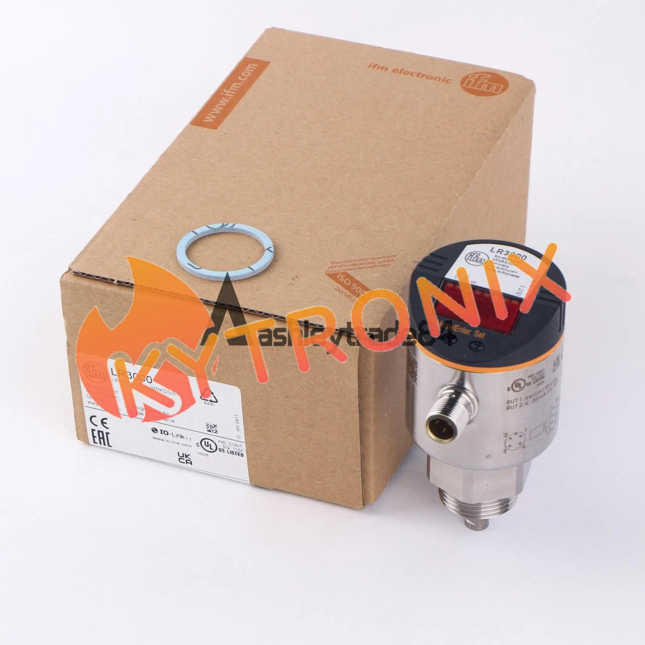 ONE IFM LR3000 electronic level sensor