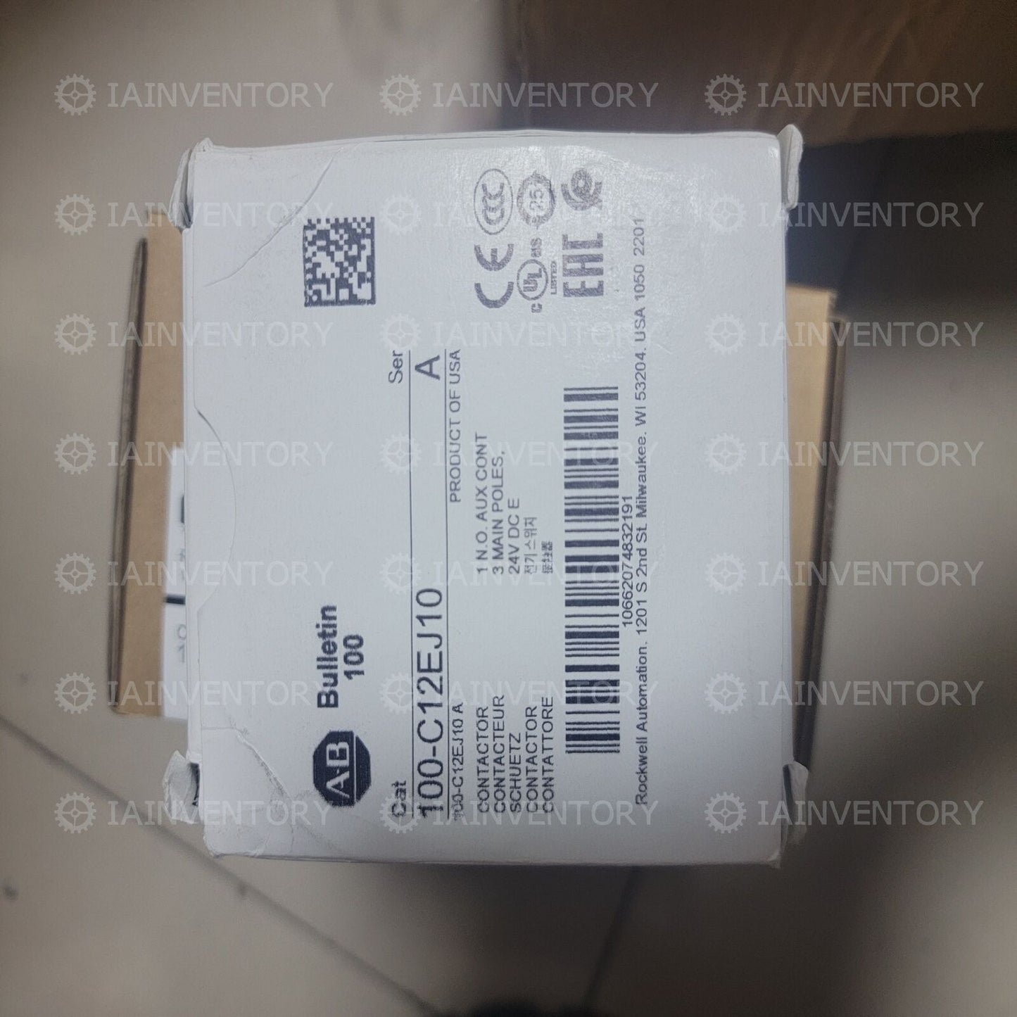 Allen-Bradley 100-C12EJ10 Fast - 1 Piece Set - ALLEN-BRADLEY