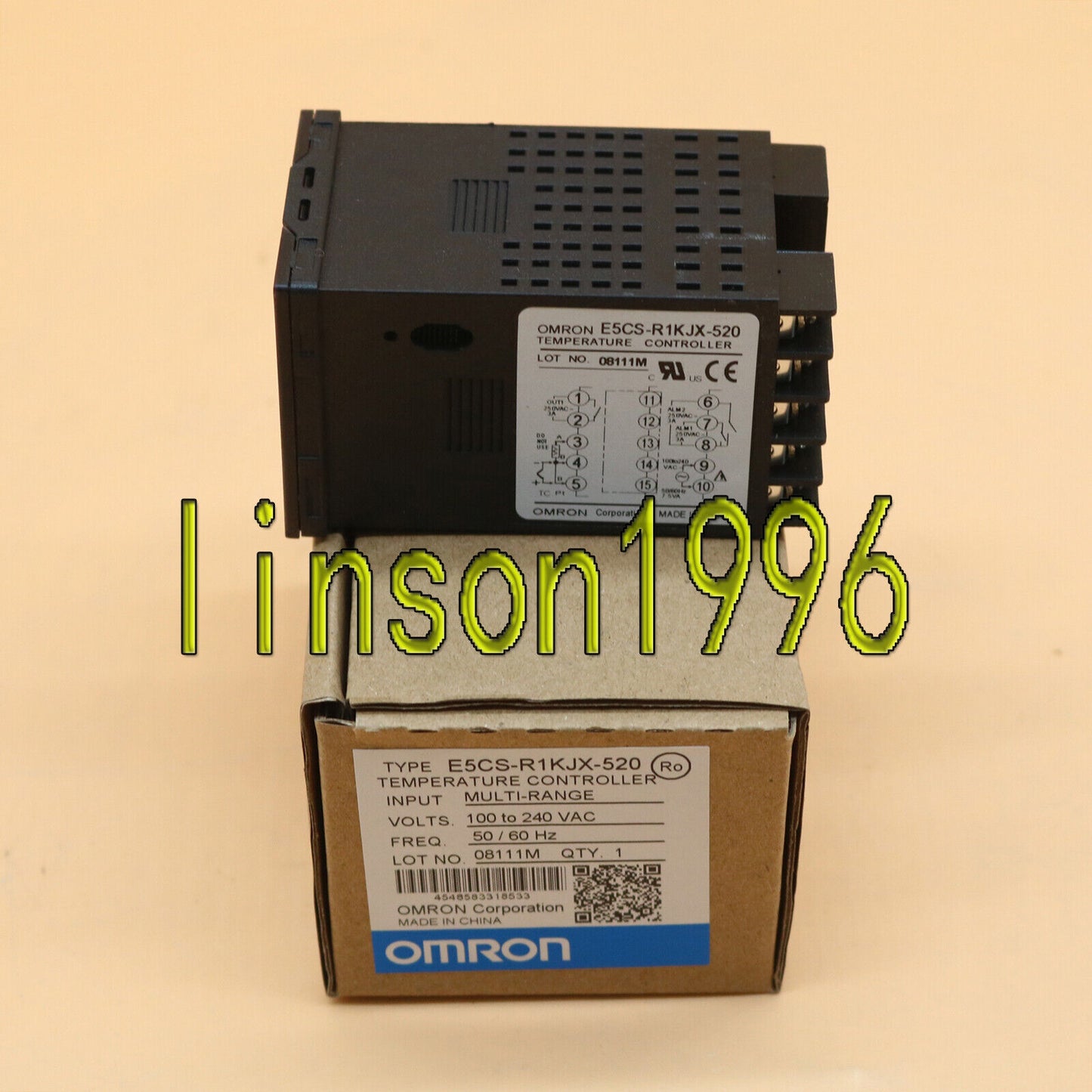 OMRON Control Module E5CS-R1KJX-520 - OMRON
