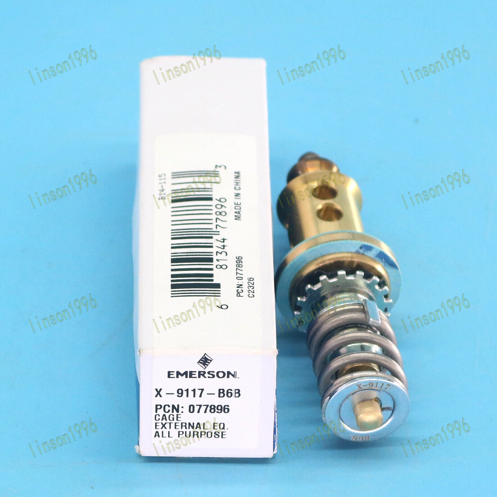New Emerson X-9117-B6B Expansion Valve TER Spool In Box - EMERSON