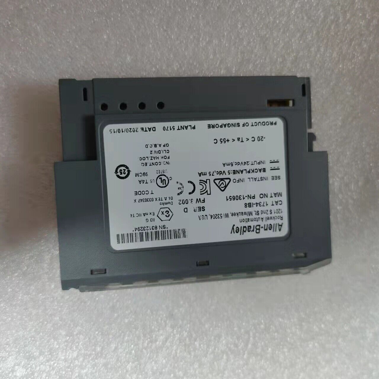 Sealed 2021-2022 Digital Input Module 1734-IB8 Ser D POINT 8 Point Digital Input Module - KOEED