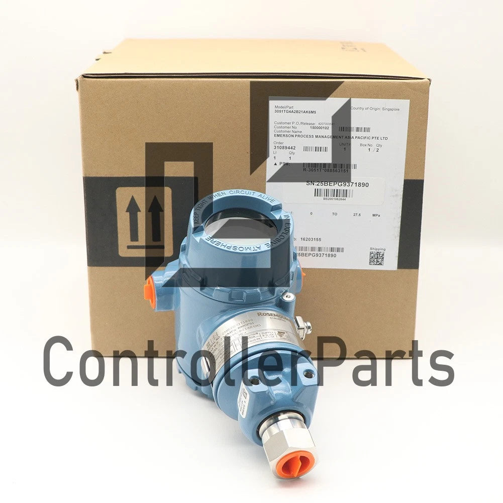 1PCS Rosemount 3051TG4A2B21AK6M5 PRESSURE TRANSMITTER